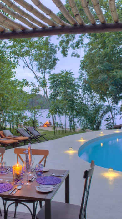 Rubondo pool area tanzania yellow zebra safaris