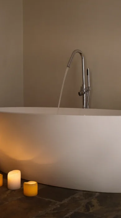 Siringit villa bath