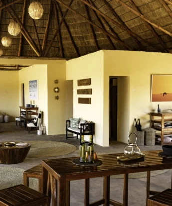 dining area mandhari lodge tanzania yellow zebra safaris