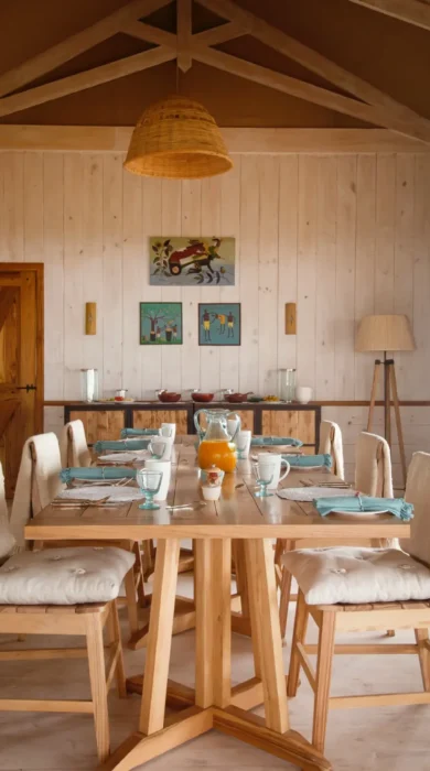 entamanu private tanzania dining room yellow zebra safaris