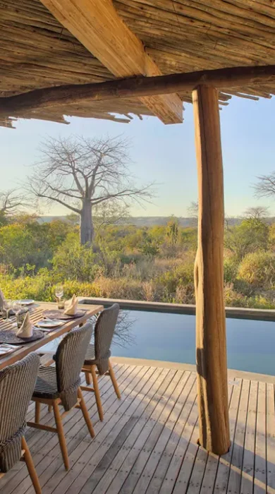 jabali private house tanzania dining yellow zebra safaris