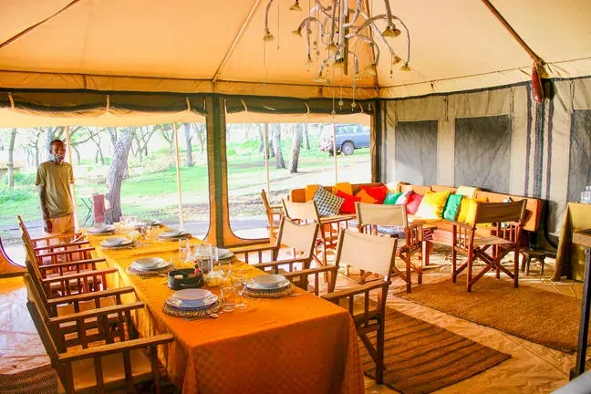 Lounge, Ngorongoro Classic Green Camp, Tanzania