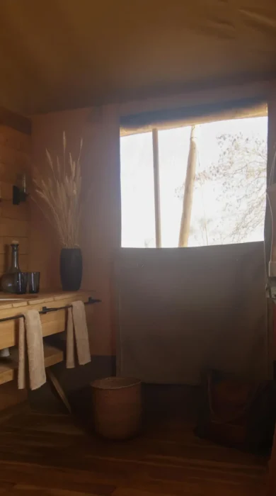Bathroom, Olkeri Camp, Tarangire National Park, Tanzania