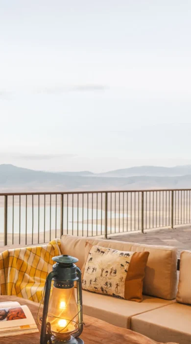 Deck, Ngorongoro Lodge, Ngorongoro Crater, Tanzania