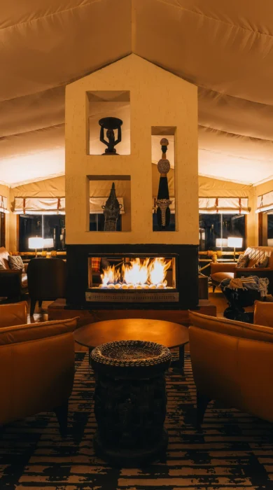 Lounge, Craters Edge, Ngorongoro Crater,Tanzania