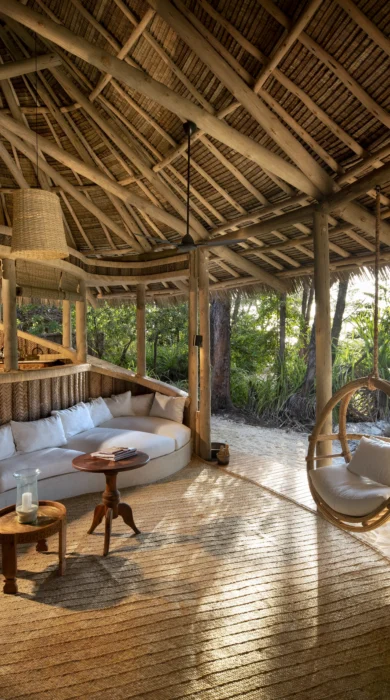 Lounge, Mnemba Island Lodge, Zanzibar, Tanzania