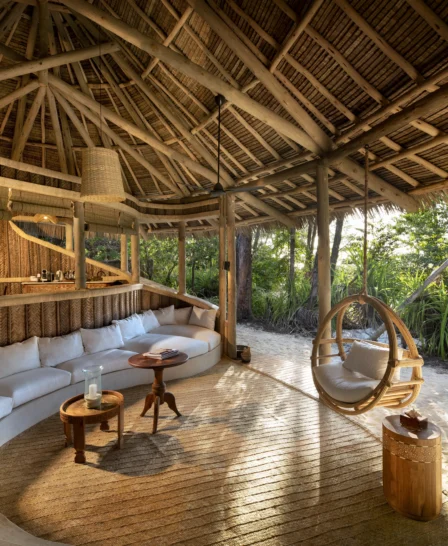 Lounge, Mnemba Island Lodge, Zanzibar, Tanzania