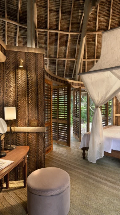 Bedroom, Mnemba Island Lodge, Zanzibar, Tanzania