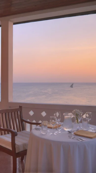zanzibar serena Balcony