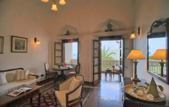 zanzibar serena Presidential Suite living room at Zanzibar Serena Hotel