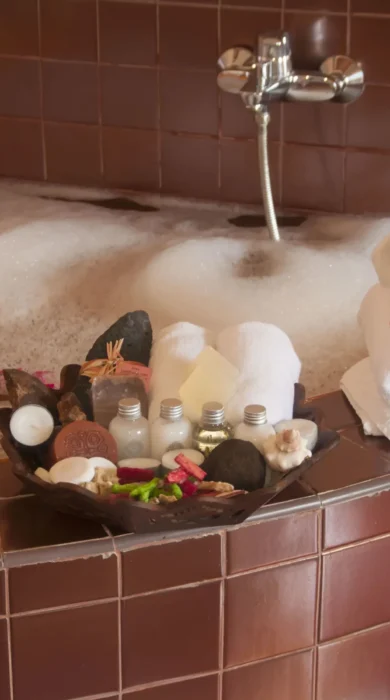 rose bath rub, zanzibar palace hotel, tanzania beach resorts