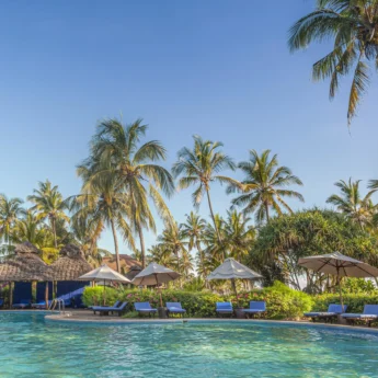 pool area, breezes beach club and spa, zanzibar, tanzania