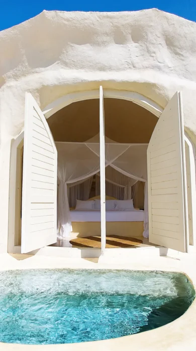 pavillion with plunge pool