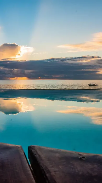 pool, ponwe beach hotel, zanzibar, tanzania