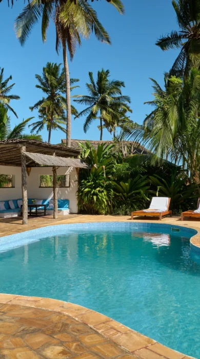 Pool, Pole Pole Bungalows, Mafia Island, Tanzania
