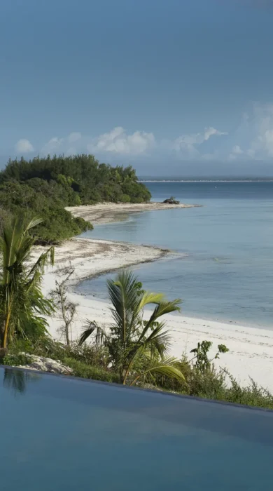 Zanzibar beach and pool