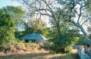 Exterior, Muzimu Lodge, Gorongosa, Mozambique, Yellow Zebra Safaris