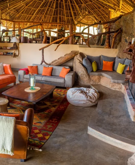 Living Room 2, Loisaba Star Beds, Laikipia, Kenya