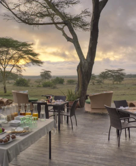 solio lodge breakfast kenya