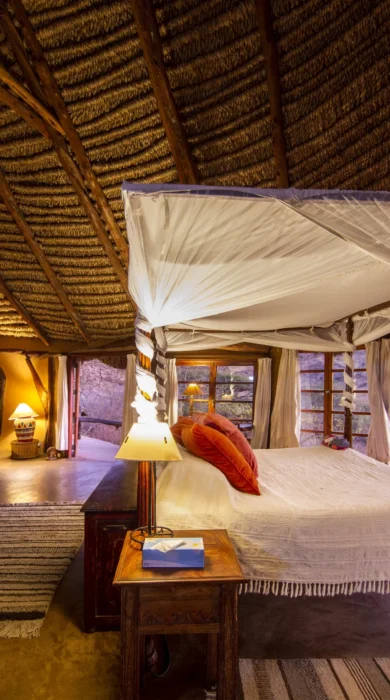 lewa wilderness double room kenya yellow zebra safaris