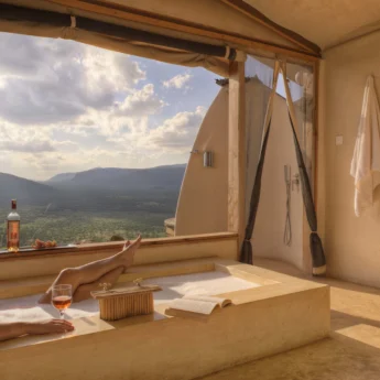saruni samburu bathroom kenya yellow zebra safaris