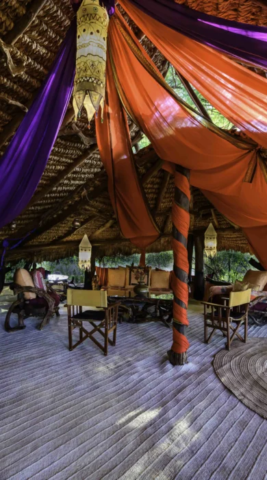 Lounge, Elephant Watch Camp, Samburu National Park, Kenya