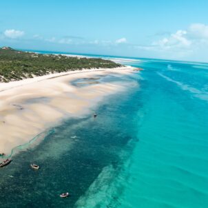 aerial, azura marlin, benguerra island, mozambique - Yellow Zebra Safaris