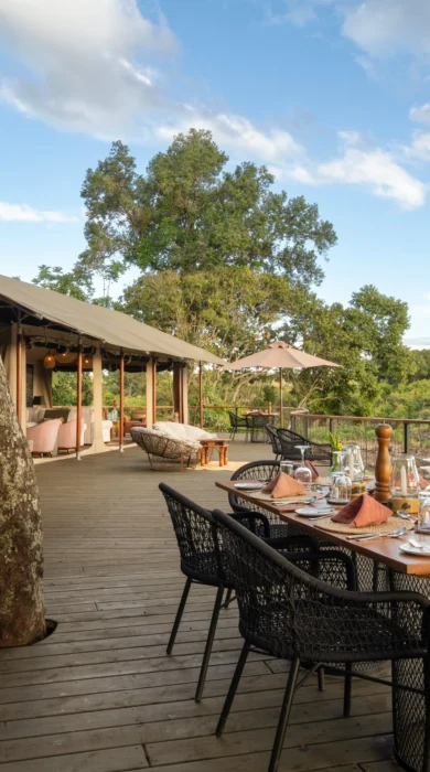 Dining, Rekero Camp, Maasai Mara, Kenya