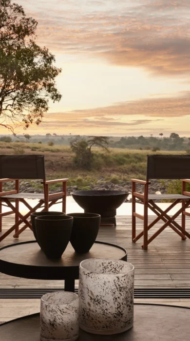 sanctuary olonana balcony kenya yellow zebra safaris