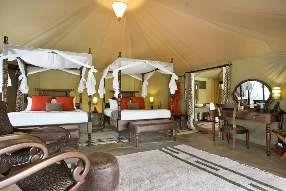 Kenya camp room