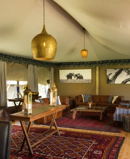 lounge, mara expeditions, maasai mara, kenya