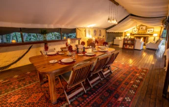 Dining, Offbeat Mara Camp, Maasai Mara, Kenya
