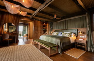 Bedroom, Wilderness Magashi Peninsula, Akagera National Park, Rwanda