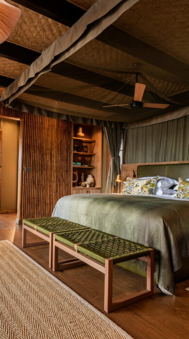 Bedroom, Wilderness Magashi Peninsula, Akagera National Park, Rwanda