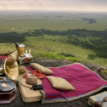 Picnic, Angama Mara, Masaai Mara, Kenya