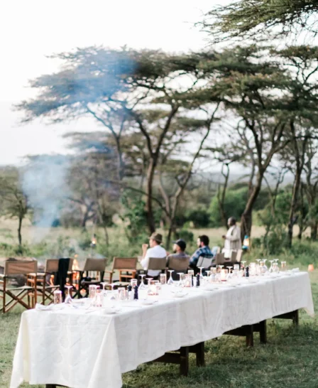 Bush Dining, Cottars 1920 Camp, Maasai Mara, Kenya