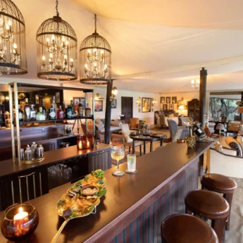 Bar, Cottars 1920 Camp, Maasai Mara, Kenya