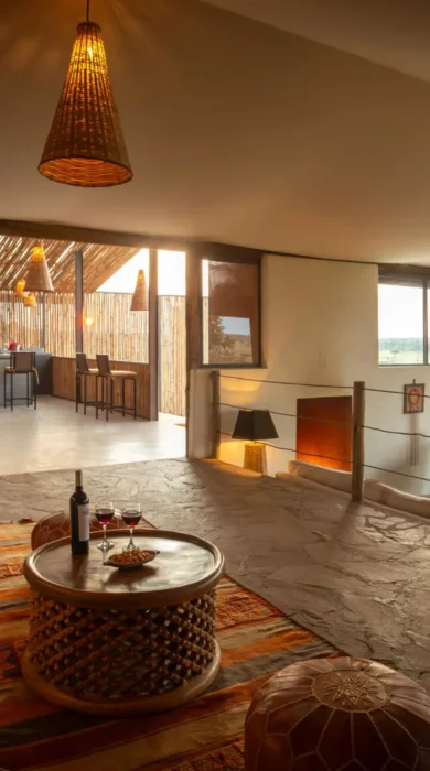 Lounge, Greater Mara, Saruni Eagle View, Kenya