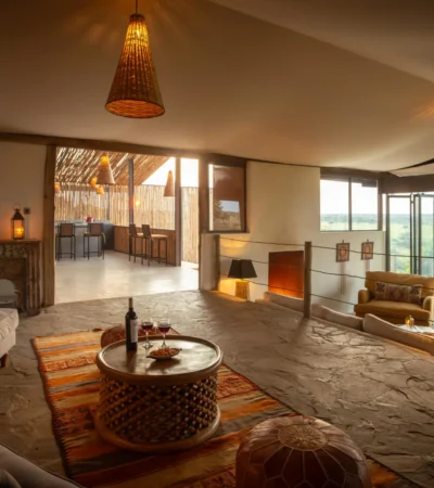 Lounge, Greater Mara, Saruni Eagle View, Kenya
