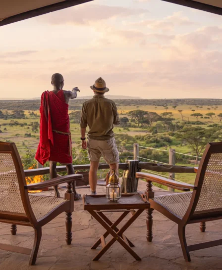 Maasai, Greater Mara, Saruni Eagle View, Kenya