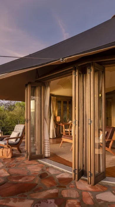 tent daytime view, ol seki hemingways, greater mara conservancies, kenya