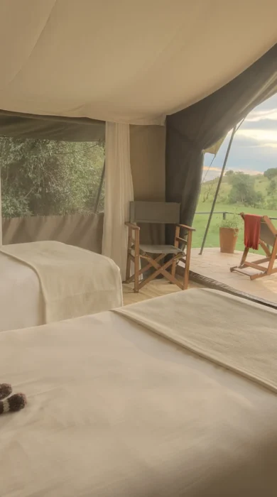 Twin Tent, Kicheche Mara, Greater Mara Conservancies, Kenya