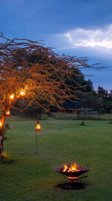 Dining, Kicheche Mara, Greater Mara Conservancies, Kenya