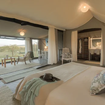 Room View, Kicheche Bush Camp, Greater Mara Conservancies, Kenya