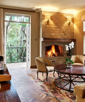 Lounge, Giraffe Manor, Nairobi, Kenya