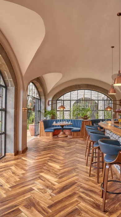 Bar, Giraffe Manor, Nairobi, Kenya