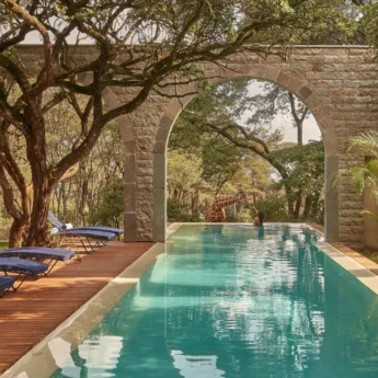 Pool, Giraffe Manor, Nairobi, Kenya