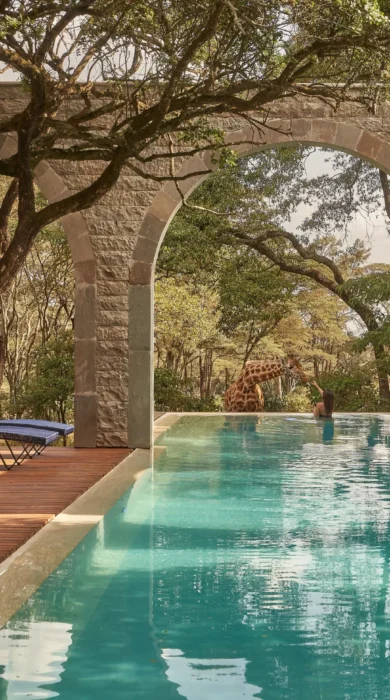 Pool, Giraffe Manor, Nairobi, Kenya