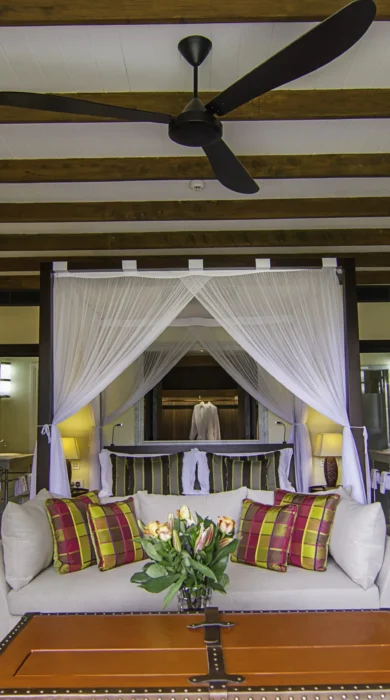 Hemingways Nairobi Kenya bedroom suite yellow zebra safaris
