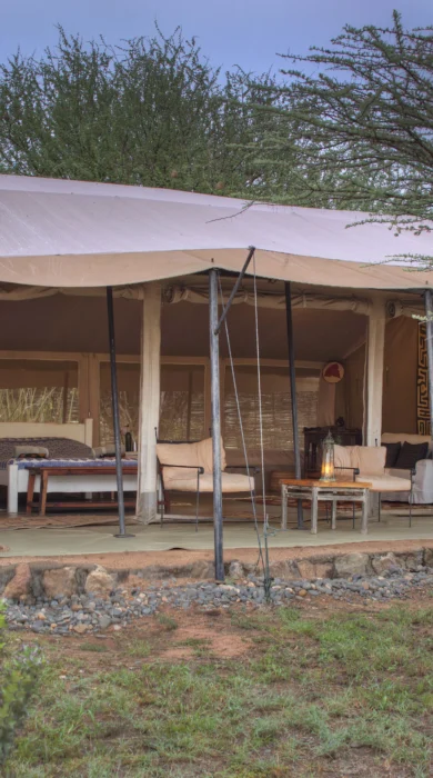 karisia walking safaris tumaren camp tent yellow zebra safaris
